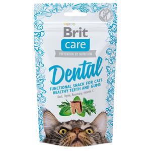 Brit Care 3x50g  Dental Cat Snack