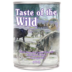 Taste of the Wild Sierra Mountain Canine Hondenvoer - 12 x 390 g