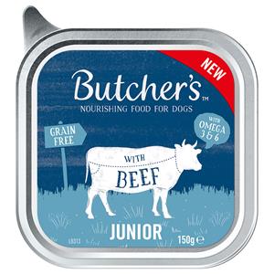 Butcher's 24x 150g  Original Junior met Rundvlees Hondenvoer Nat