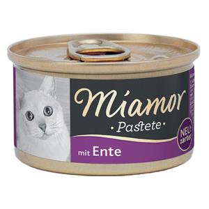 Miamor Pastei Kattenvoer 12 x 85 g - Eend