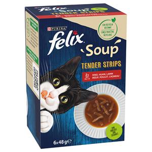 Felix Soup Filet 6 x 48 g - Geschmacksvielfalt vom Land
