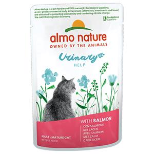 Almo Nature Holistic 6 x 70 g  Urinary Help met zalm nat kattenvoer