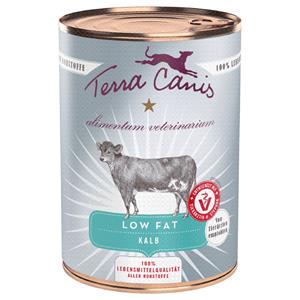Terra Canis 6x 400g  Alimentum Veterinarium Low Fat Kalf Hondenvoer Nat