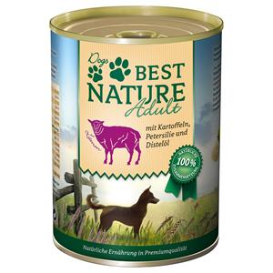 Best Nature 12x 400g  Dog Adult Lam, aardappelen & peterselie Hondenvoer nat