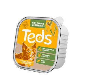 TEDS insect based all breeds alu wortel / rozemarijn (12X150 GR)