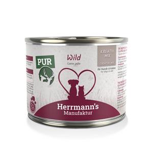 Herrmann's Puur Wild 200 gr. - Natvoeding Hond