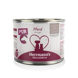 Herrmann's Puur Paard 200 gr. - Natvoeding Hond