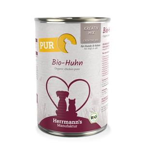 Herrmann's Bio Puur Kip 400 gr. - Natvoeding Hond