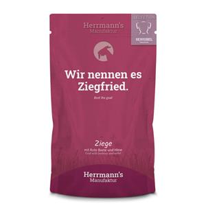 Herrmann's Sensitive hond Geit met Rode bieten 150 gr. - per 15 stuks