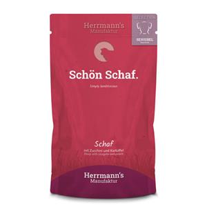 Herrmann's Sensitive hond Schaap met courgette 150 gr. - per 15 stuks