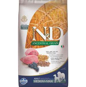 N&D Ancestral Grain hondenvoeding Lam medium/maxi 2.5 kg.