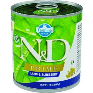 N&D Prime natvoeding voor de hond Lam 285 gr. - per 6 stuks