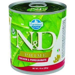 N&D Prime natvoeding voor de hond Kip 285 gr. - per 6 stuks