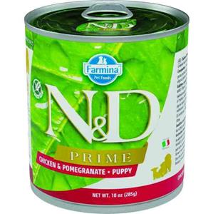 N&D Prime natvoeding voor pups Kip 285 gr. - per 6 stuks