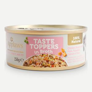 Applaws Cat Applaws hondenvoeding Taste Toppers Kip met ham in bouillon 156 gr. - per 12 stuks