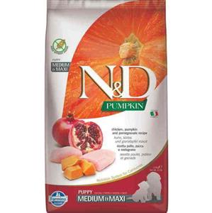 N&D Pumpkin Puppy hondenvoedingvoeding Kip medium/maxi 2.5 kg.