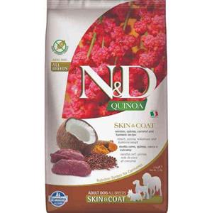 N&D Quinoa hondenvoeding Skin&Coat Hert 2.5 kg.