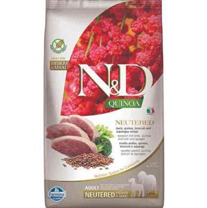 N&D Quinoa voeding voor de Gecastreerde Hond medium/maxi 2.5 kg.
