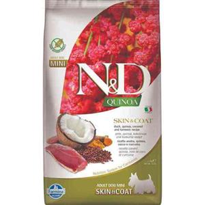 N&D Quinoa hondenvoeding Skin&Coat small breed Eend 2.5 kg.