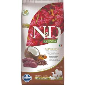N&D Quinoa hondenvoeding Skin&Coat Hert 7 kg.