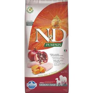N&D Pumpkin hondenvoeding Kip medium/maxi 12 kg.