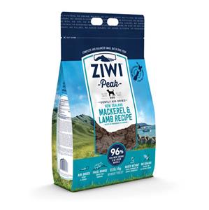 Ziwi Peak Air-Dried Makreel&Lam hondenvoeding 4 kg