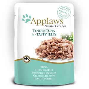 Applaws Cat Applaws Quick Serve Jelly hele Tonijn 70 gr. - per 16 stuks - Natvoeding Kat