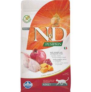N&D Pumpkin kattenvoeding Kwartel 1.5 kg.