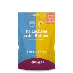 Herrmann's Selection kat Zalm met kip 100 gr. - per 20 stuks