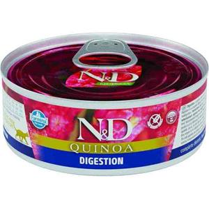 N&D Quinoa natvoeding voor de kat Digestion Lam 80 gr. - per 24 stuks