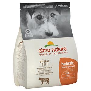 Almo Nature Holistic 3 x 2 kg Almo Nature Adult Rund & Rijst Small hondenvoer