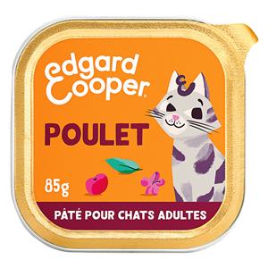 Edgard & Cooper 12x85g  Adult Graanvrije Kip Paté - Paté pour chat