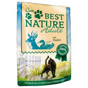 Best Nature 16x 85g  Cat Adult Wild, Eend & Noedels Nat Kattenvoer
