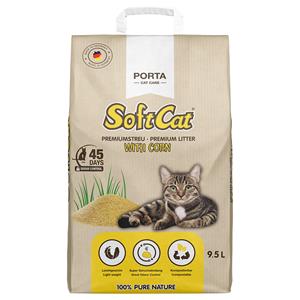SoftCat 9,5l Porta  Corn Kattenbakvulling