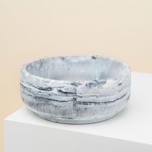 pino Hundenapf Classic Bowl dolphin grey marble, Gr. M, Höhe: ca. 8 cm, Durchmesser:  ca. 18 cm