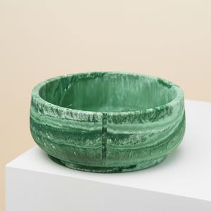 pino Hundenapf Classic Bowl duck green marble, Gr. M, Höhe: ca. 8 cm, Durchmesser:  ca. 18 cm