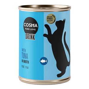 Cosma 6x100 g  Drink Tonijn Katten Natvoer