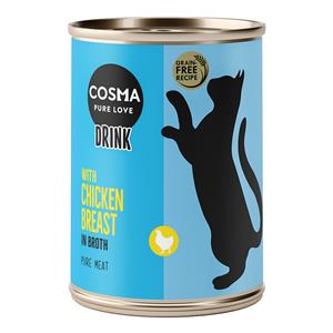 Cosma 6x100 g  Drink Kipfilet Katten Natvoer