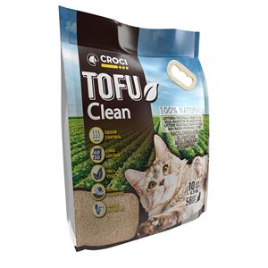 Croci 10 l (ca. 4,5 kg)  Tofu Clean Kattenbakvulling