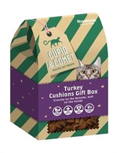 Cupid & Comet Xmas Turkey Cushion Gift Box 180 gram