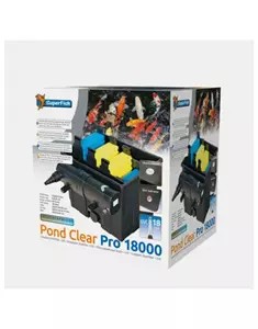 Superfish Pondclear Pro 18000 - Biologisch Vijverfilter 18W UV-C, voor Vijvers tot 18.000L
