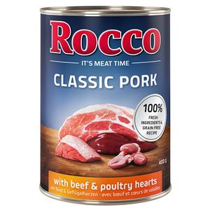 Rocco Classic Pork 6 x 400g Rund & Gevogelteharten
