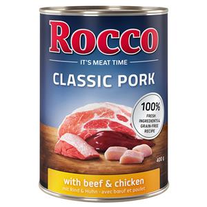 Rocco Classic Pork 6 x 400g Rund & Kip