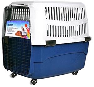 Nobleza Transportbox voor hond en kat XL blauw