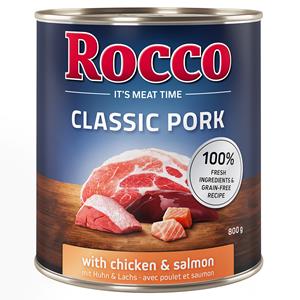 Rocco Classic Pork 6 x 800 g Kip & Zalm