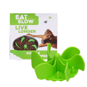 Petsexclusive Eat Slow Live Longer Lick Mat Gobble Stopper Green