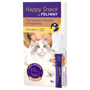 FELIWAY 6 Sticks (ca. 90g)  Happy Snack met kip kat