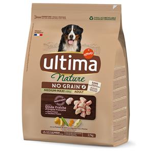 Affinity Ultima 8,1kg(3x 2,7kg) Ultima Nature Medium / Maxi Kalkoen droogvoer voor honden