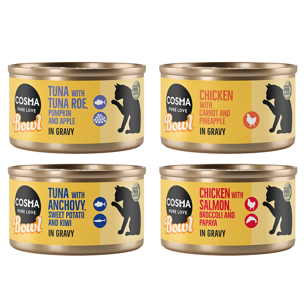 Voordeelpakket Cosma Bowl 12 x 80 g - Mix
