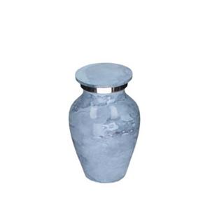 Urnwebshop Elegance Mini Dierenurn Blue Marble (0.1 liter)
